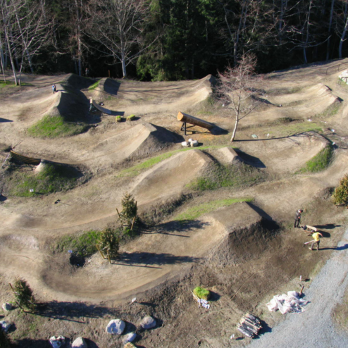 Powell River skate park jump track